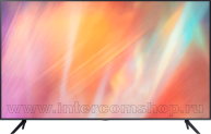 Телевизор Samsung UE75AU7100U 2021 LED, HDR, черный