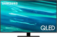Телевизор Samsung QE50Q80AAU 2021 QLED, HDR, черный