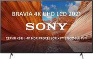 Телевизор Sony KD-65X81J 2021 LED, HDR, черный